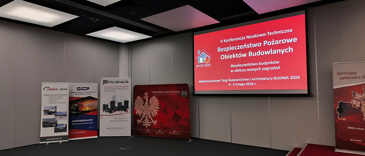 KERA AWAK partnerem V Konferencji Naukowo-Technicznej „Bezpieczeństwo Pożarowe Obiektów Budowlanych”