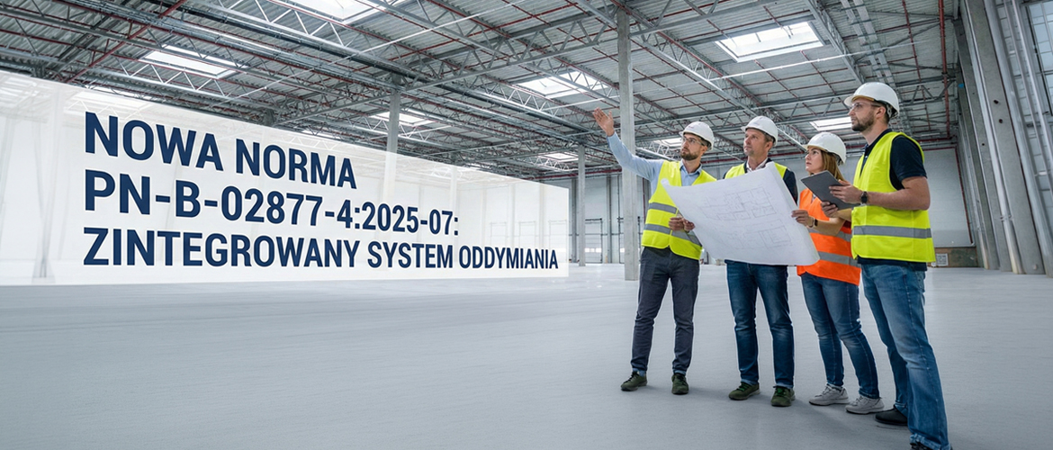 Nowa norma PN-B-02877-4:2025-07 – Oddymianie jako zintegrowany system przeciwpożarowy