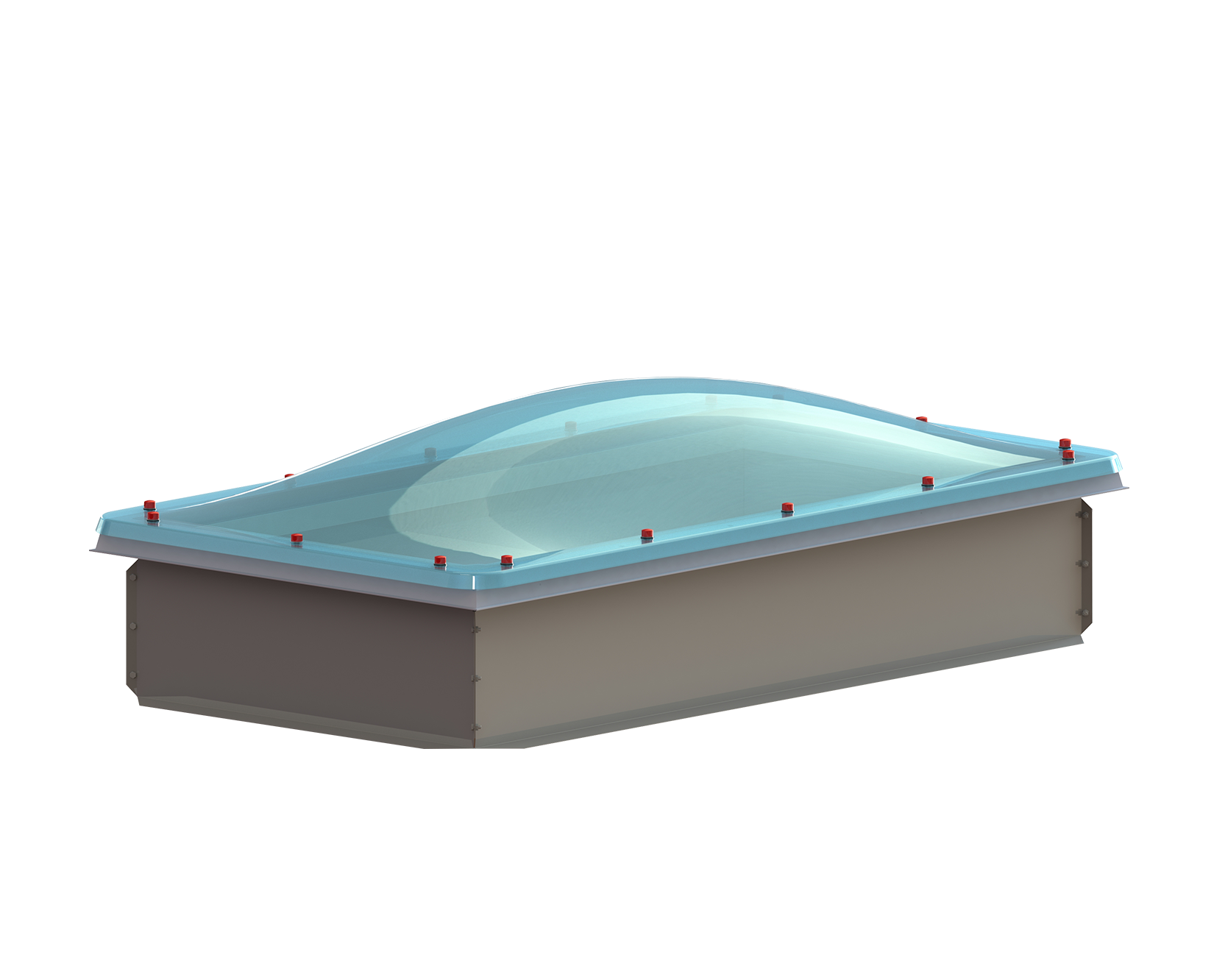 Non-opening rooflight